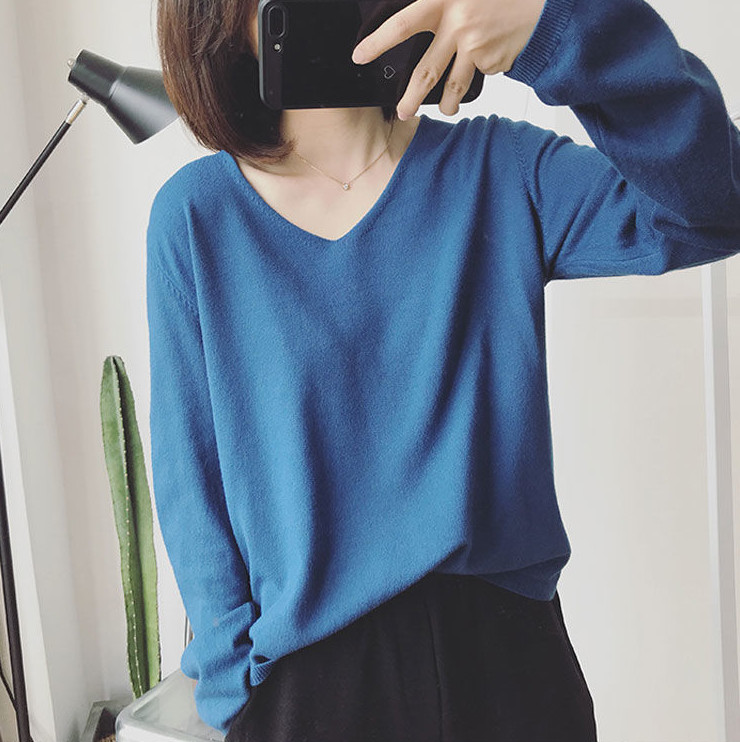 送料無料 ニット レディース 秋トップス セーター プルオーバー 紫外線対策 チュニック 大きいサイズ 。対応可 Vネック 洗える 長袖 