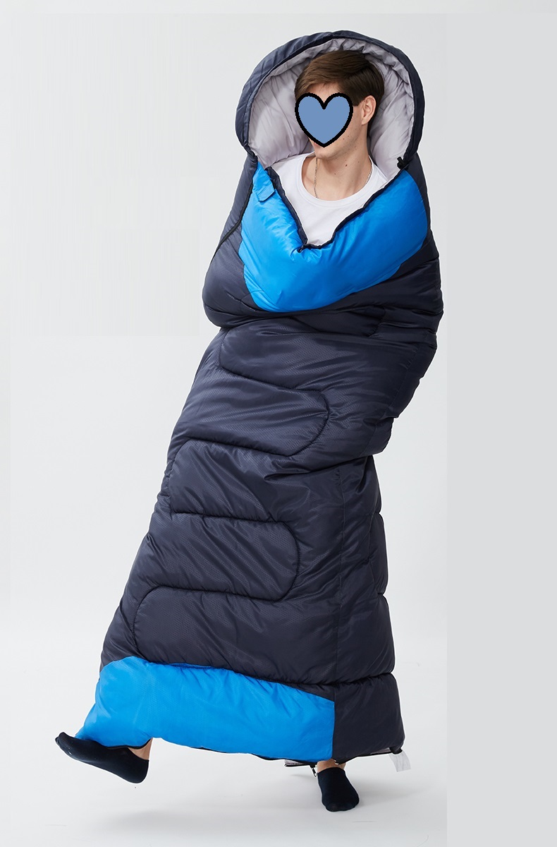 寝袋 シュラフ封筒型 軽量 保温 防水 スリーピングバッグ キャンプ 春夏秋冬 登山 アウトドア 丸洗い可能 収納パック付き 避難用 車中泊 防災用 コンパクト 