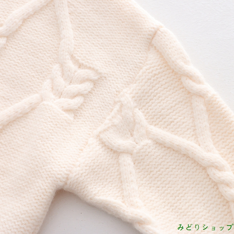 アウター カーディガン ニット ハート 長袖 森ガール レディース 