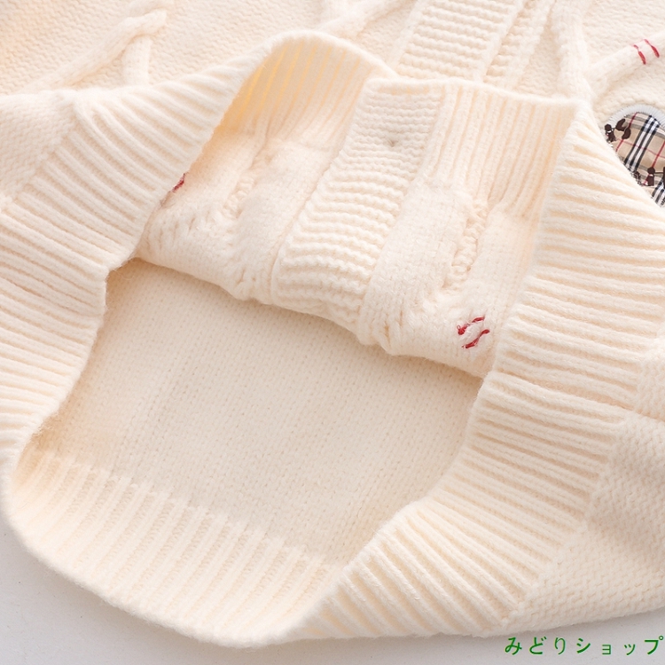 アウター カーディガン ニット ハート 長袖 森ガール レディース 