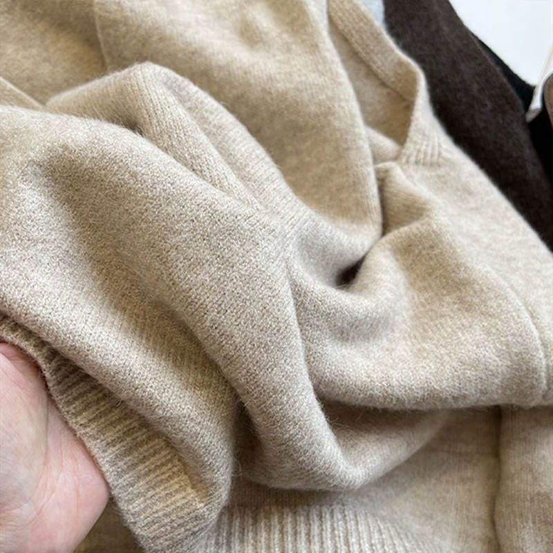 お取り寄せ商品 ベスト レディース ニットベスト 4S-2XL Vネック シンプル カジュアル せ ゆったり ノースリーブ 不規則デザイン 着 重ね着 トップス 