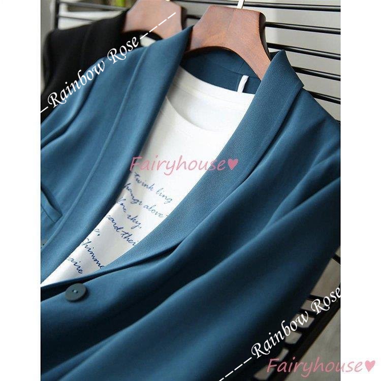 テーラードジャケット レディース 40代 長袖スーツジャケット 黒 ゆったり 通勤OL ゆったりアウター 春コート ブレザーコート カジュアル韓国風 オフィス 春服 