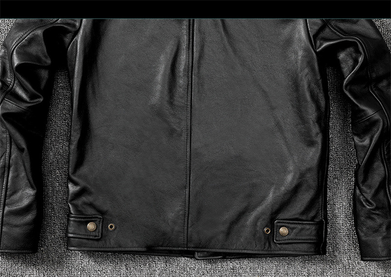 。ジャケット トレンチコート レザージャケット メンズ 革ジャン 。 黒 牛革 秋冬 バイクジャケット 冬服 