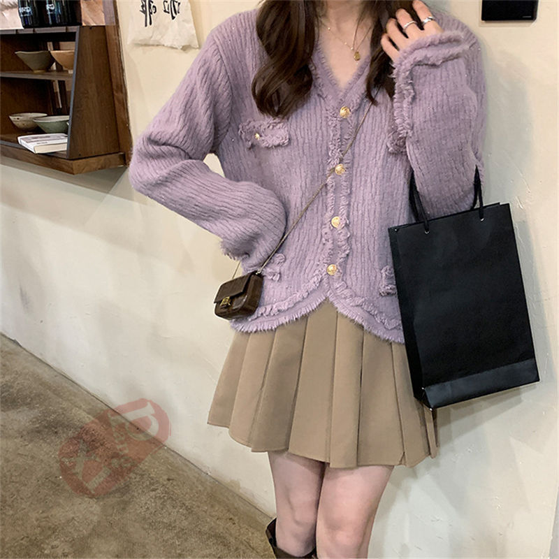 ジャケット レディース 40代 長袖ノーカラージャケット ショット丈ツイードコートアウター 秋服 七五三 結婚式 韓国風 入学式 卒業式 オフィス 送料無料 通勤OL 