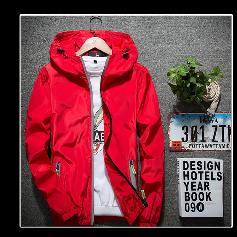 ウインドブレーカー メンズ ジャケット マウンテンブルゾン ナイロンジャケット長袖 アウター カジュアル 春秋服 ジップシンプル 