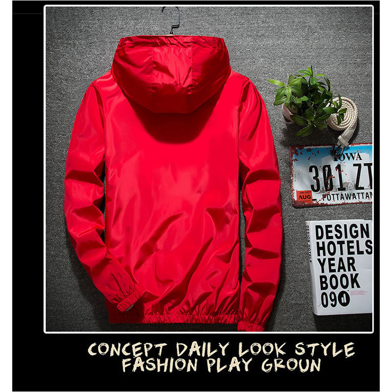 ウインドブレーカー メンズ ジャケット マウンテンブルゾン ナイロンジャケット長袖 アウター カジュアル 春秋服 ジップシンプル 