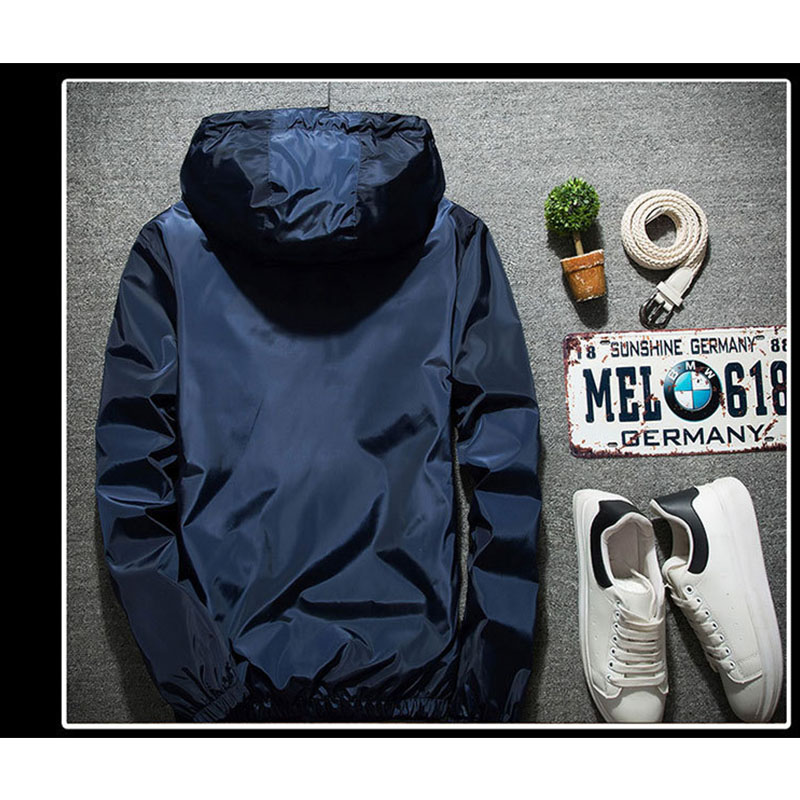 ウインドブレーカー メンズ ジャケット マウンテンブルゾン ナイロンジャケット長袖 アウター カジュアル 春秋服 ジップシンプル 