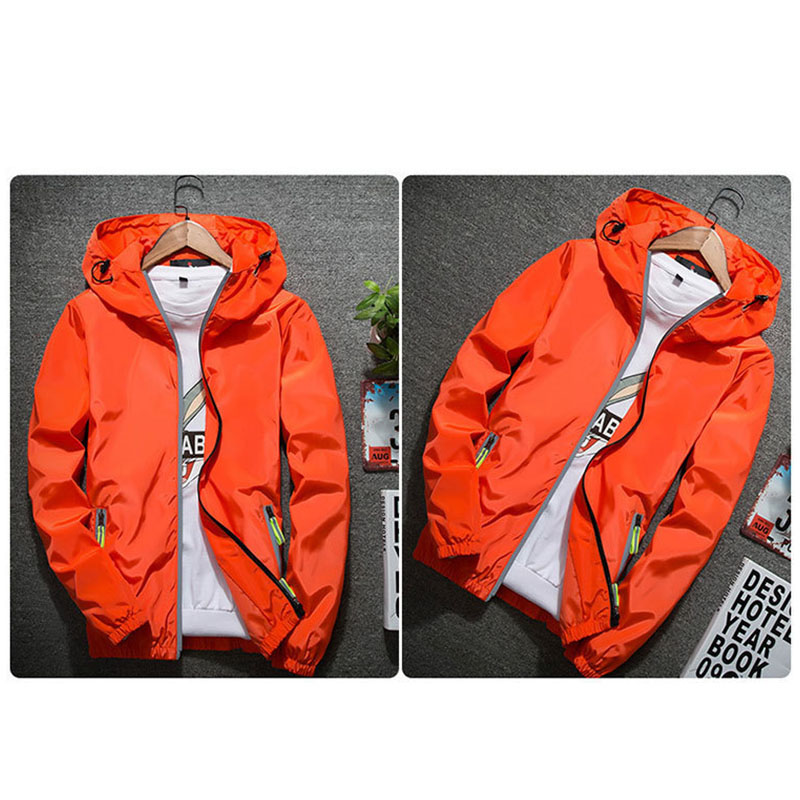 ウインドブレーカー メンズ ジャケット マウンテンブルゾン ナイロンジャケット長袖 アウター カジュアル 春秋服 ジップシンプル 