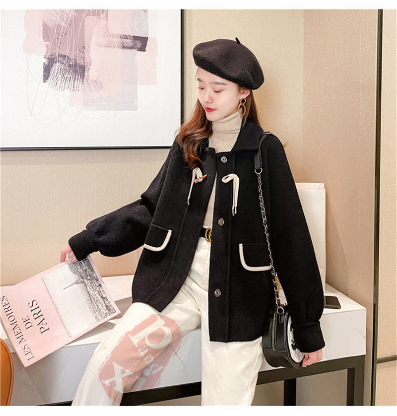 ジャケット レディース 40代 長袖ノーカラージャケット ショット丈ツイードコートアウター 秋服 入学式 韓国風 卒業式 通勤OL 結婚式 七五三 送料無料 オフィス 