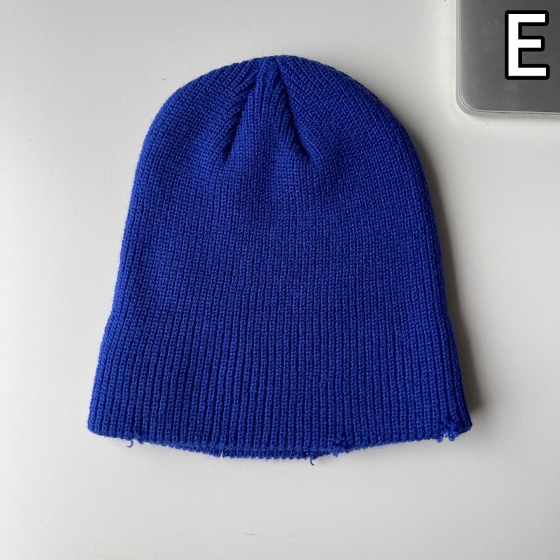 ダメージ ビーニー ニット帽 韓国 ストリート HIPHOP K-POP 衣装 6ACC-221 原宿系 ダンス レディース Y2K オルチャン 