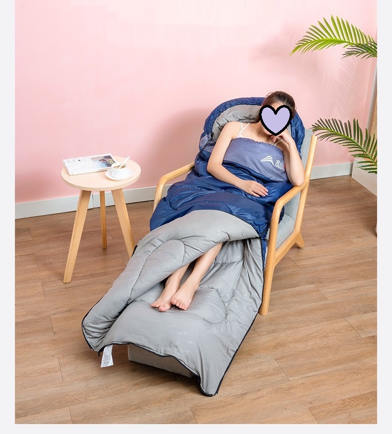 寝袋 シュラフ封筒型 軽量 保温 防水 スリーピングバッグ 車中泊 登山 防災用 春夏秋冬 避難用 収納パック付き キャンプ 丸洗い可能 アウトドア コンパクト 