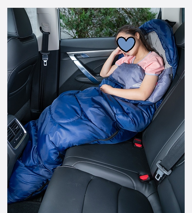 寝袋 シュラフ封筒型 軽量 保温 防水 スリーピングバッグ 車中泊 登山 防災用 春夏秋冬 避難用 収納パック付き キャンプ 丸洗い可能 アウトドア コンパクト 