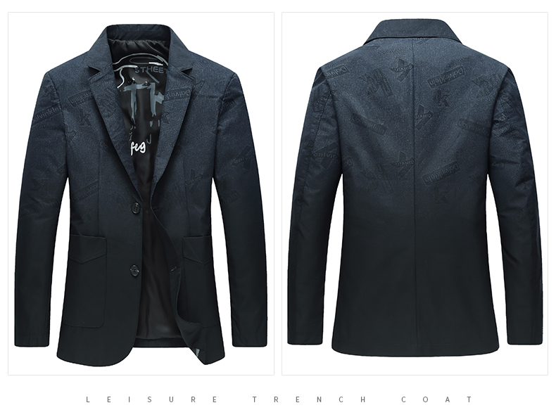 テーラードジャケット メンズ 紳士服 お控えプリント カジュアル スタイリッシュ ブレザー 春秋 ビジネス テーラード モノトーン 2ボタン 