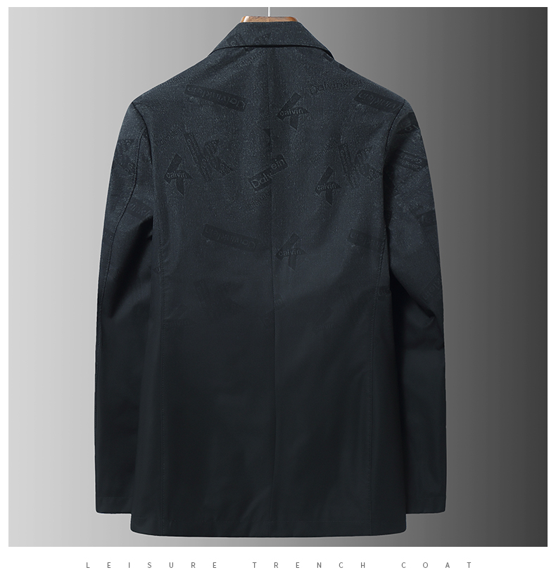 テーラードジャケット メンズ 紳士服 お控えプリント カジュアル スタイリッシュ ブレザー 春秋 ビジネス テーラード モノトーン 2ボタン 