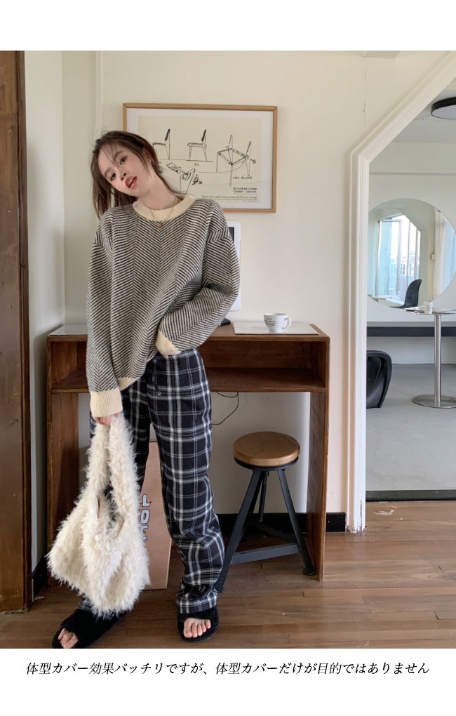 送料無料 ニット セーター 厚手 レディース オーバーサイズ 冬 レディースニット ニットセーター クルーネック 春秋 柄ニット ゆったり 厚手ニット お洒落 