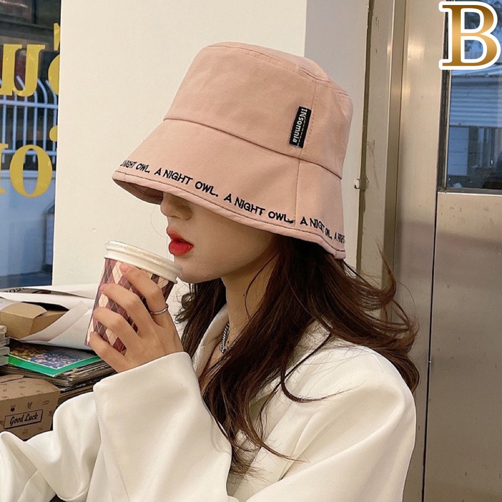 ロゴ 英文字 バケットハット バケハ 韓国 ストリート 衣装 オルチャン レディース K-POP HIPHOP 原宿系 ダンス Y2K 6ACC-229 