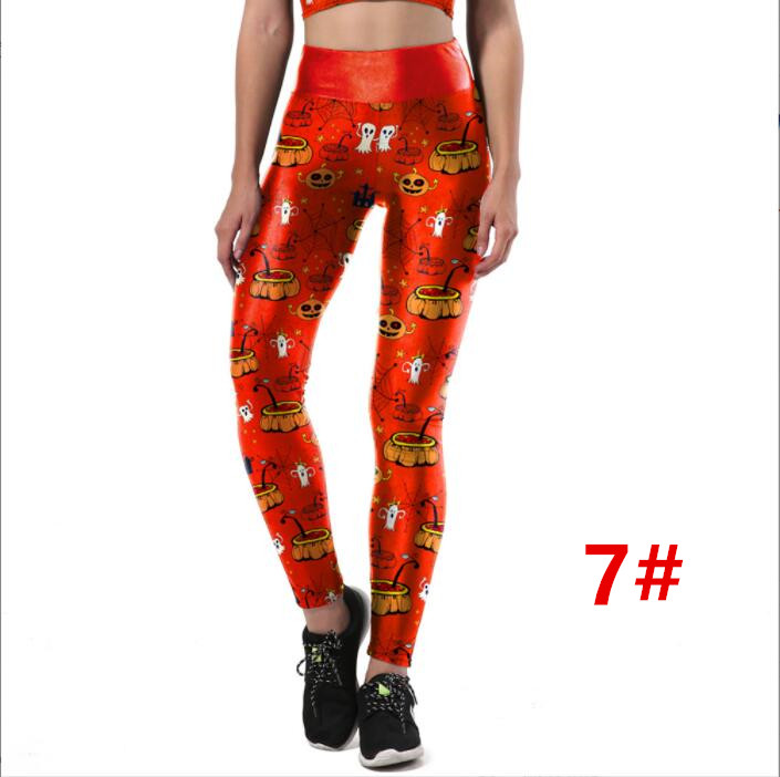 ハロウィンヨガパンツ ヒップアップ トレーニング フィットネス エアロビクス ズボン 美脚 ランニングウェア エアロビクスウェア ズボン ダンス衣装 
