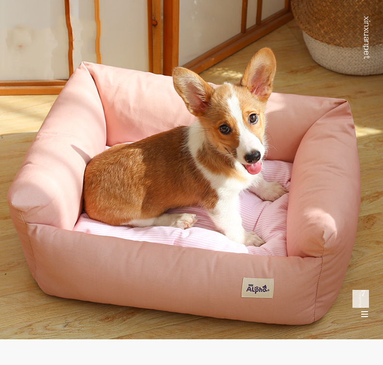 犬 ペット ベッド ペットベッド 犬用ベッド 犬用 介護 通気性 丈夫 老犬 夏 丸洗い 小型犬 冬 猫 春 カバーを外して洗える オールシーズン 洗濯 成犬 秋 可愛い 