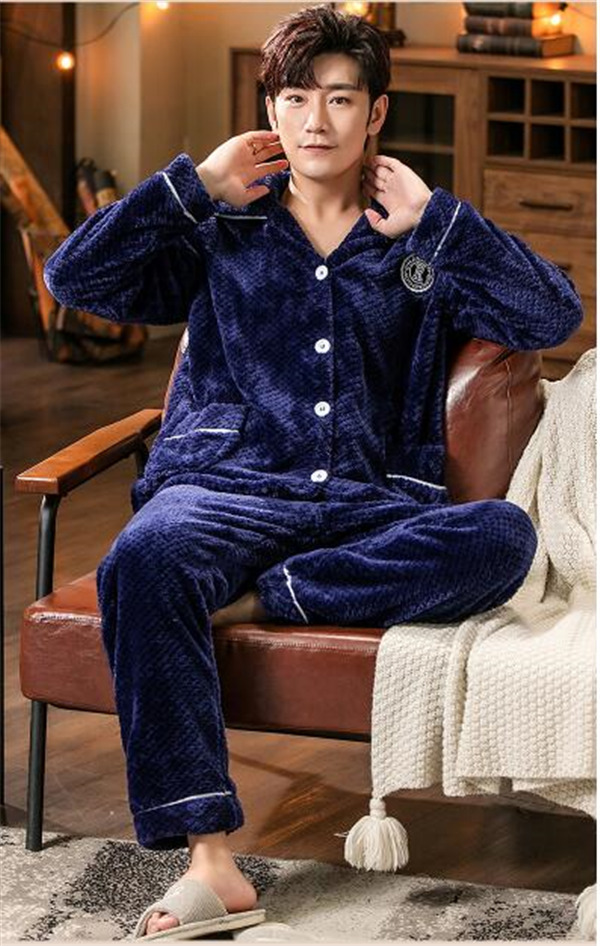 パジャマ メンズ 冬 暖かい ふわふわ 柔らかい プレゼント 長袖 ルームウェア 秋冬 あったか お揃い 誕生日 上下セット 前開き もこもこ 部屋着 