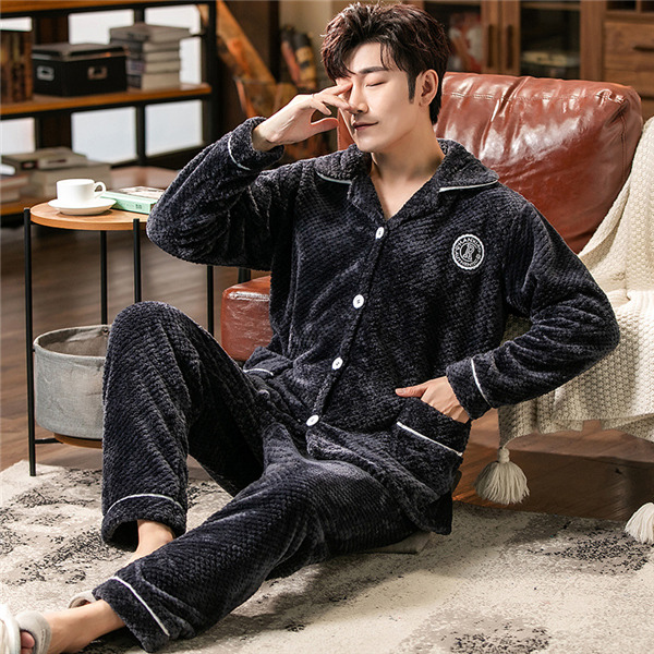 パジャマ メンズ 冬 暖かい ふわふわ 柔らかい プレゼント 長袖 ルームウェア 秋冬 あったか お揃い 誕生日 上下セット 前開き もこもこ 部屋着 