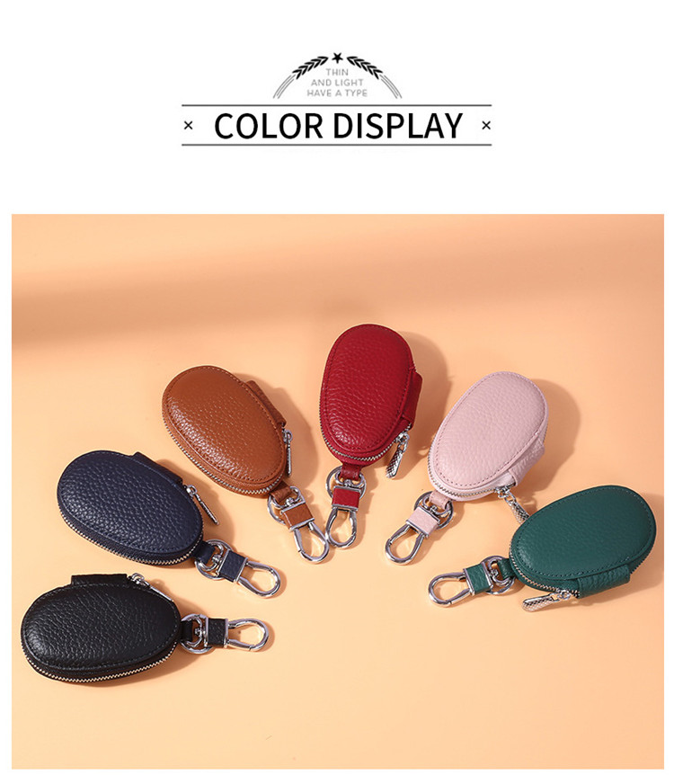 (。・。。不可)スマートキーケース 。 ギフト 車 スマートキー 楕円形 メンズ 牛革仕様 セール ファスナータイプ レディース 