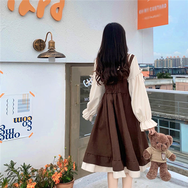 ワンピース 制服 JK服 2COLOR 女子高生 学園祭 2XL 3XL 可愛い 秋冬制服 ハロウィン 学院風 