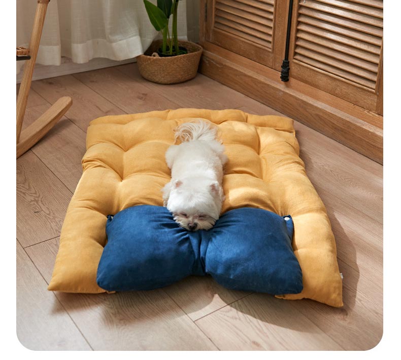 犬ベッド 多機能ペットハウス おしゃれ 3WAY 洗える ふかふか 猫ベッド 犬用 猫用 ペットベッド まくら 枕 かわいい マット 布団 子犬 ペットクッション 中型犬 