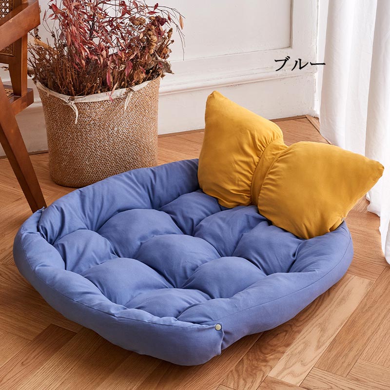 犬ベッド 多機能ペットハウス おしゃれ 3WAY 洗える ふかふか 猫ベッド 犬用 猫用 ペットベッド まくら 枕 かわいい マット 布団 子犬 ペットクッション 中型犬 