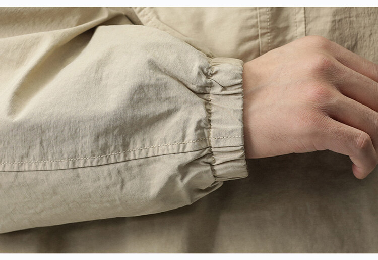 ミリタリージャケット メンズ ドロップショルダー アメカジ ストリート フード付き 男性 ジャケット プルオーバーかっこいい ゆったり 