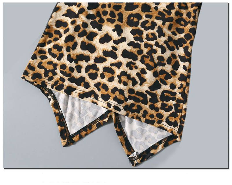 お取り寄せ商品 Tシャツ レディース 半袖 長袖 4S-4XL 大きいサイズ対応 クールネック Vネック 前面背面どちらも着れる トップス コットン ヒョウ柄 