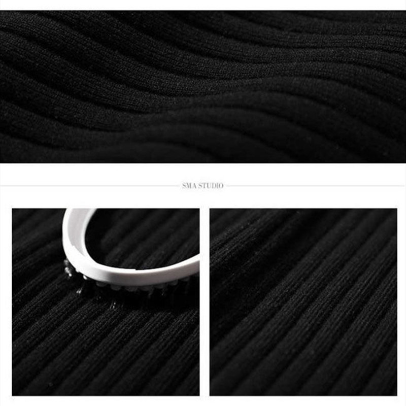 お取り寄せ商品 スカート レディース フレアスカート 6COLORS M-2XL ミディアム丈 セータースカート 膝下 フリル ひざ下 ニットスカート シンプル 