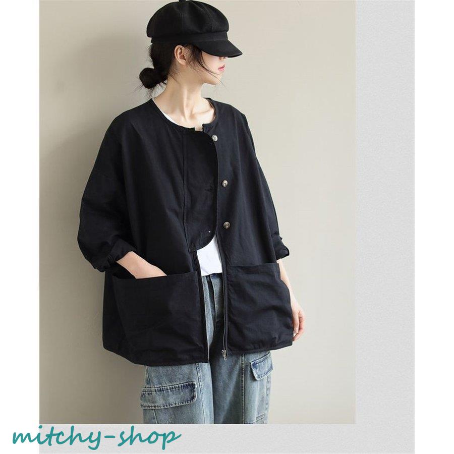 マウンテンウィンドブレーカー ジャケット ジャンパー レディース トップス プルオーバー アウトドア ミリタリーコート 秋冬 春 