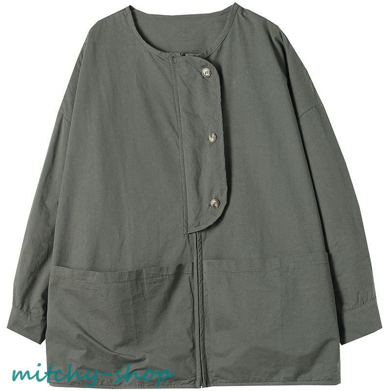 マウンテンウィンドブレーカー ジャケット ジャンパー レディース トップス プルオーバー アウトドア ミリタリーコート 秋冬 春 