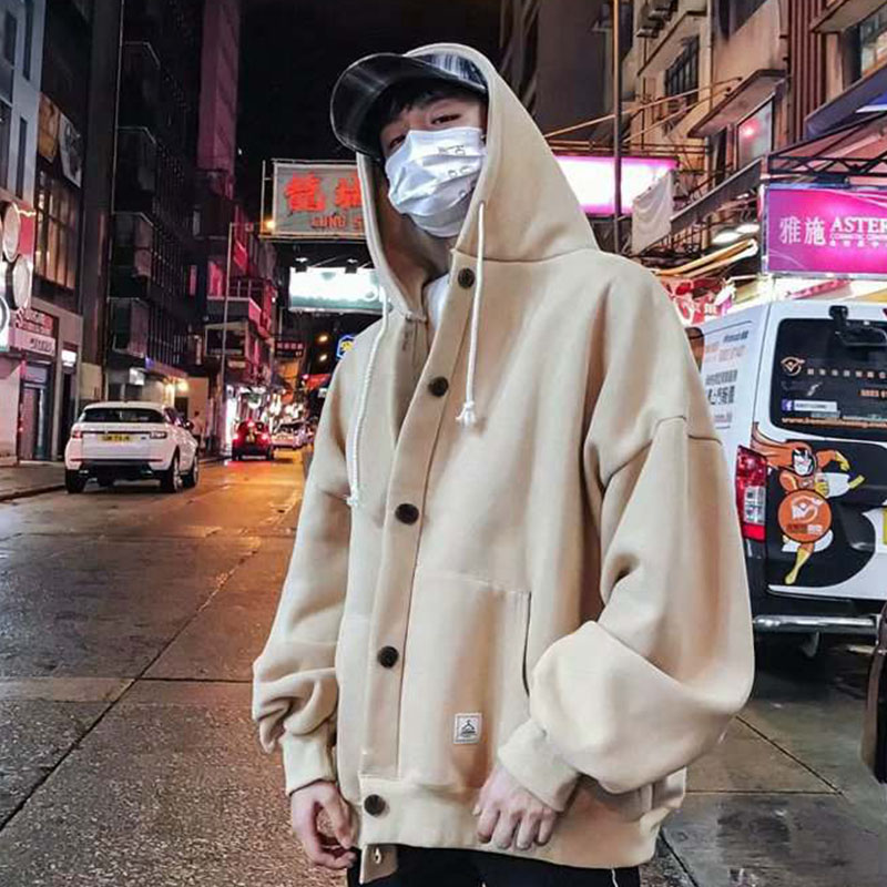 メンズ 長袖 裹起 毛 原宿風 トレーナー 厚い 日系 無地 トップス 大きなサイズ カジュアル ファッション コート スウェットカジュアル 