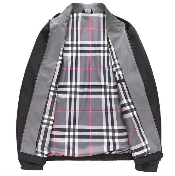 高品質ジャケット 詰め襟 メンズ春秋ジャケット ビジネスジャケット ショート丈中年ジャケット 男性用トップス 紺色 マウンテンパーカージャンパーブルゾン 