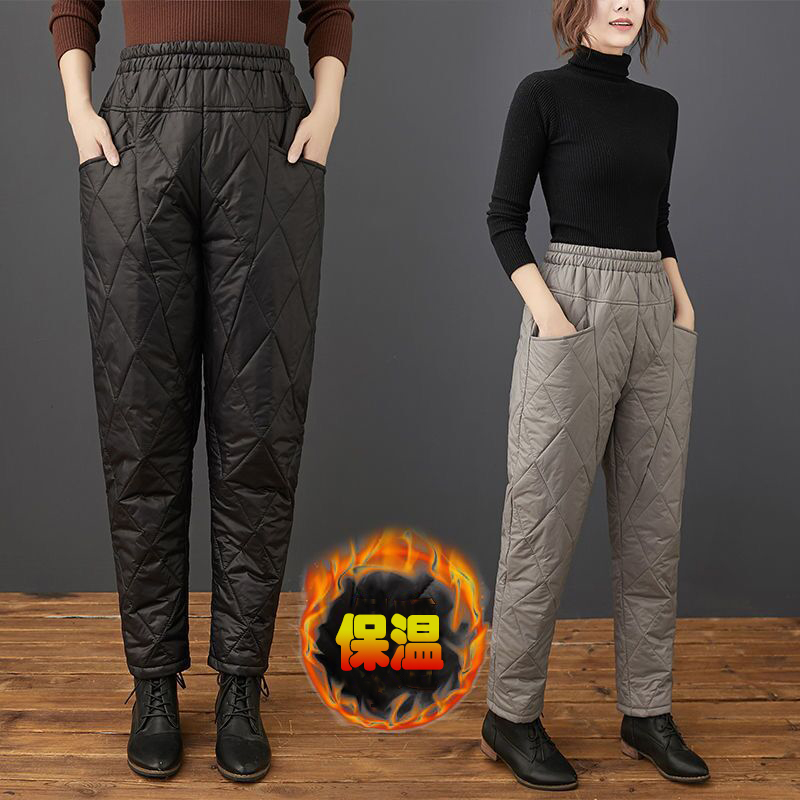冬 保温パンツ 防寒 暖か 着痩せ ひし柄 コーデ 美脚 冷え対策 高級感 通勤スポーツ カジュアル 軽い ハイウエスト ストレッチ 