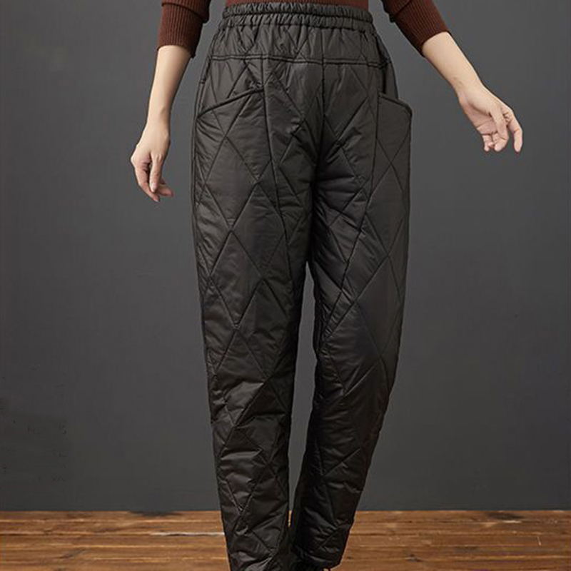 冬 保温パンツ 防寒 暖か 着痩せ ひし柄 コーデ 美脚 冷え対策 高級感 通勤スポーツ カジュアル 軽い ハイウエスト ストレッチ 