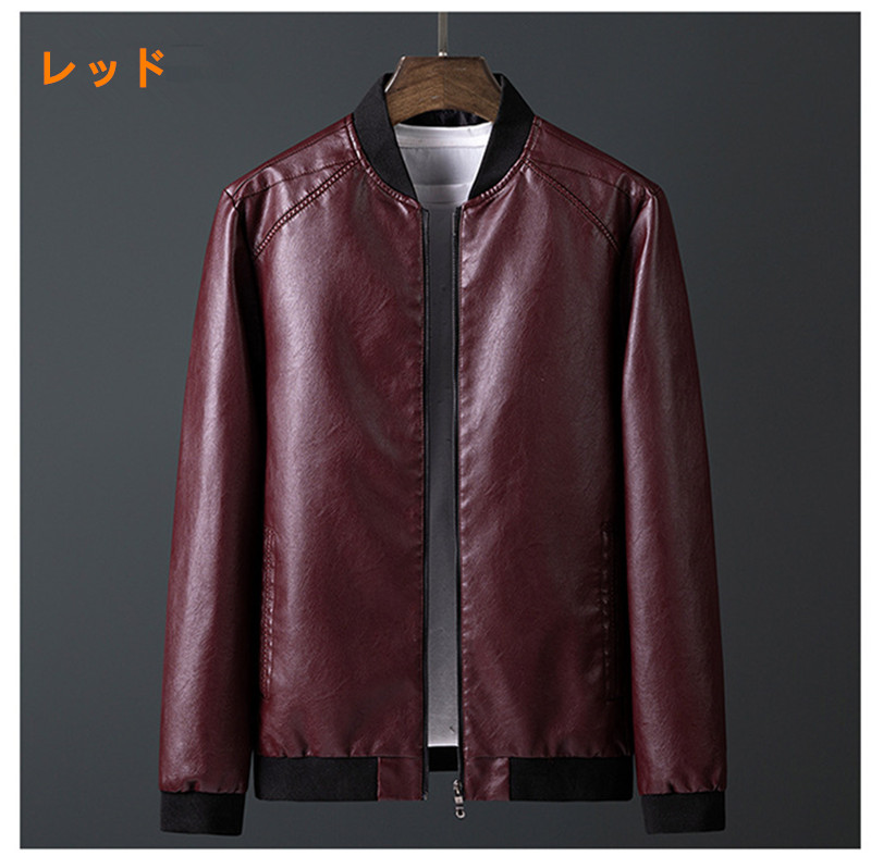 秋 新品 メンズ ジャケット 革ジャン 柔らかい革 大きいサイズ 30代 ブラック ダブルライダース 50代 メンズ ジャケット 40代 ジャン 