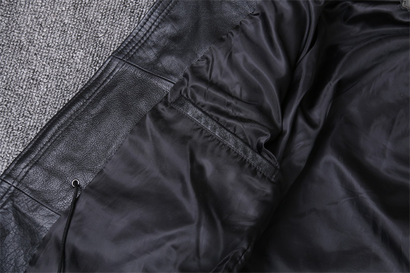 。ジャケット フライトジャケット レザージャケット メンズ 革ジャン 。 牛革 秋冬 冬服 ロング丈 バイクジャケット 