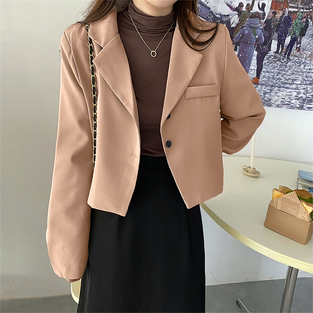 ジャケット レディース ショート丈 韓国  