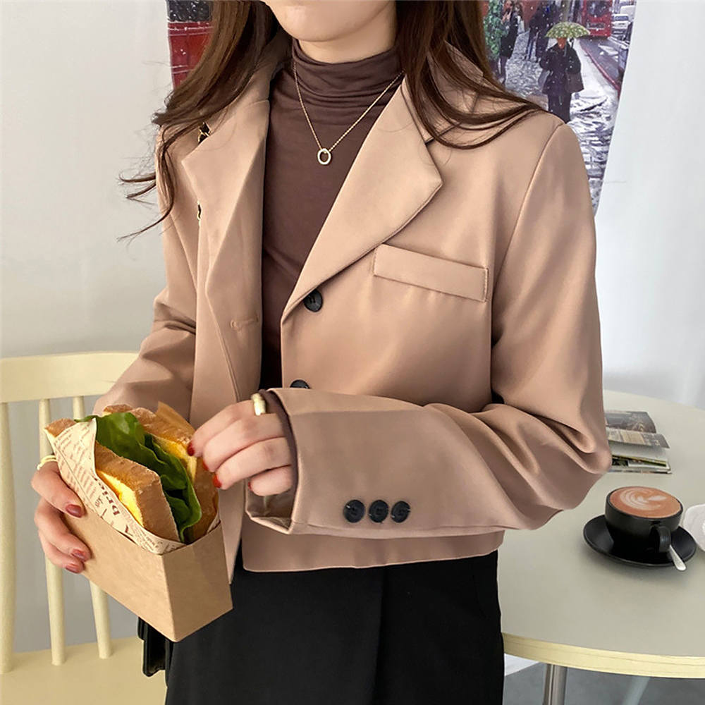 ジャケット レディース ショート丈 韓国  