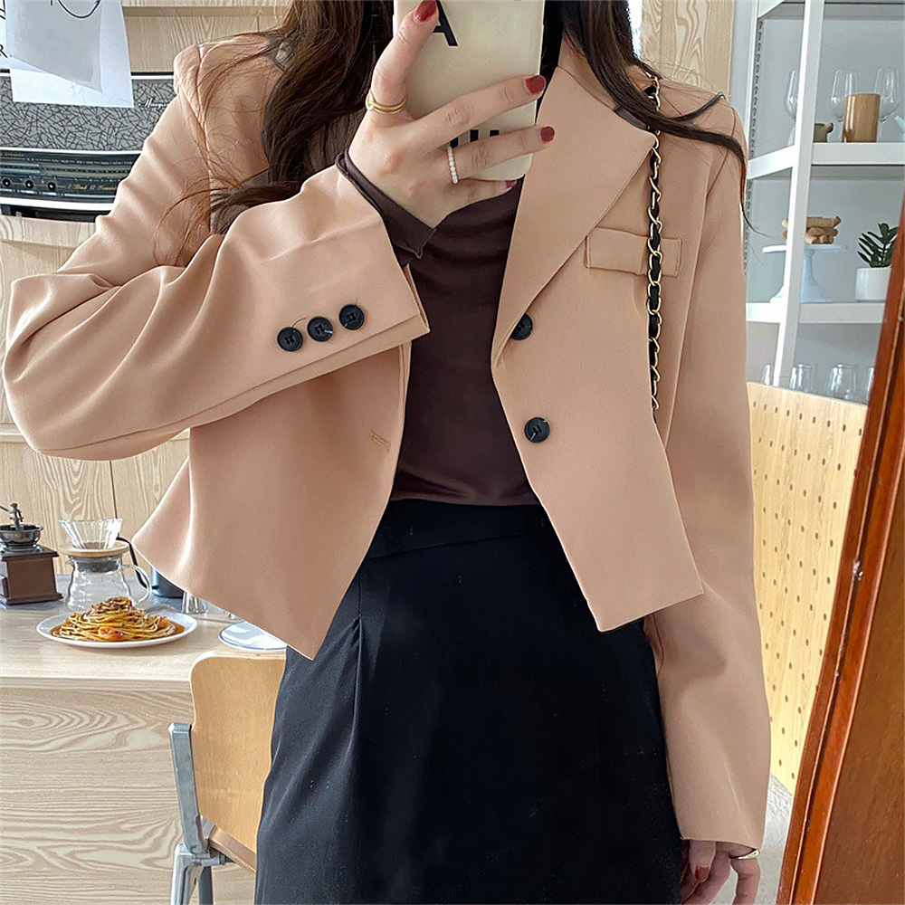 ジャケット レディース ショート丈 韓国  