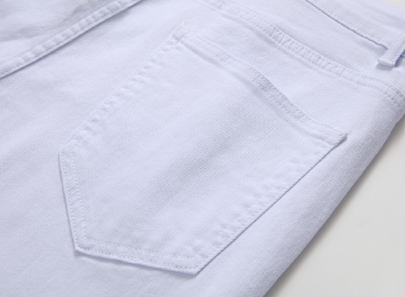 スキニー パンツ ジーンズ デニムパンツ メンズ ボスリム アメカジ ストリート系 多色 ダメージ加工 細身 美脚 白ジーンズ 