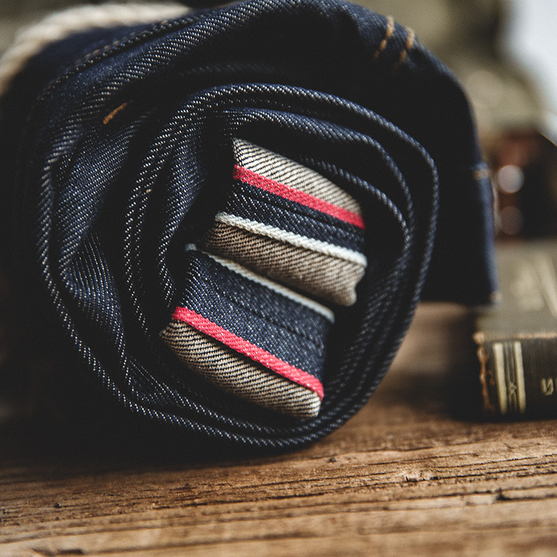 デニム 赤耳 メンズ アメカジ ストリート オシャレ ストレート こだわい 春秋 ビンテージ ウォッシュ ジーパン ボ男性 ジーンズ 