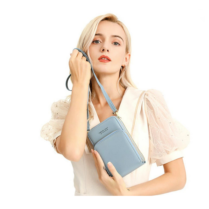 KS-012 スマホショルダー スマホケース スマホポーチ 財布 カード 収納 韓国 エスエヌスタイル レディース 送料無料 斜めがけ ポシェット ショルダーバッグ 