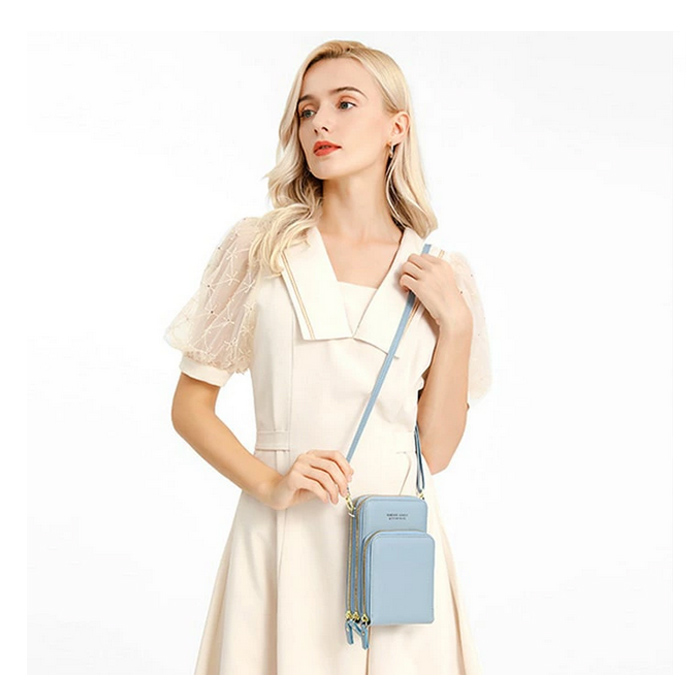 KS-012 スマホショルダー スマホケース スマホポーチ 財布 カード 収納 韓国 エスエヌスタイル レディース 送料無料 斜めがけ ポシェット ショルダーバッグ 