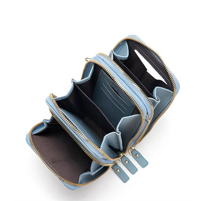 KS-012 スマホショルダー スマホケース スマホポーチ 財布 カード 収納 韓国 エスエヌスタイル レディース 送料無料 斜めがけ ポシェット ショルダーバッグ 