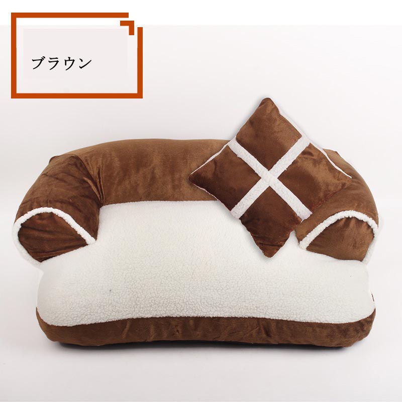 ペットベッド 猫ベッド 犬ベッド 冬用 おしゃれ ペットハウス 犬 猫 BED あったか ペット用品 犬用品 ドッグ 室内用 DOG 寝具 ベッド ペットソファー 大型犬 