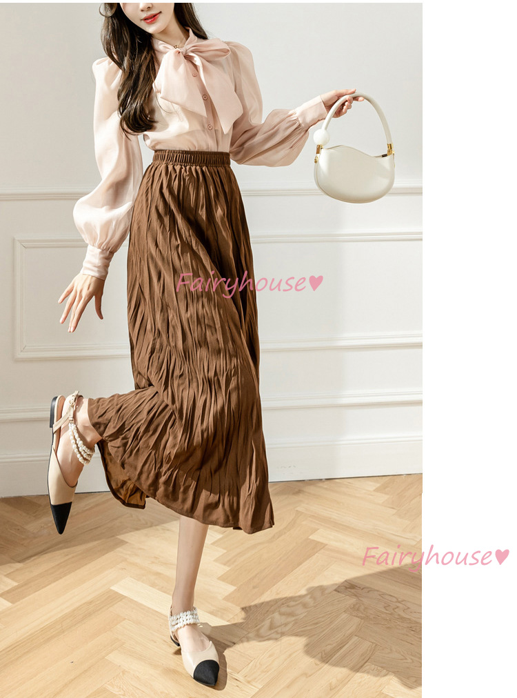 スカート マキシ丈 秋冬 Aラインスカート 黒 プリーツスカート オシャレ 50代 ハイウェストボ大人 レディース ロング丈スカート 40代 通勤OL 体型カバー 