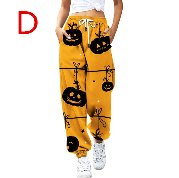 ハロウィンヨガパンツ ヒップアップ トレーニング フィットネス エアロビクス ズボン 美脚 エアロビクスウェア ランニングウェア ズボン ダンス衣装 